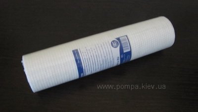 Универсальный сменный картридж из полипропиленового волокна.  Он задерживает механические частицы  5 микрон. Благодаря постепенному уплотнению пены к сердцевине картриджа, механические загрязнения накапливаются во всей внутренней его части, а не только на его поверхности. Материал из которого сделан фильтр не вступает в химическую реакцию с другими субстанциями. Универсальный сменный картридж из полипропиленового волокна.  Он задерживает механические частицы  5 микрон. Благодаря постепенному уплотнению пены к сердцевине картриджа, механические загрязнения накапливаются во всей внутренней его части, а не только на его поверхности. Материал из которого сделан фильтр не вступает в химическую реакцию с другими субстанциями.
